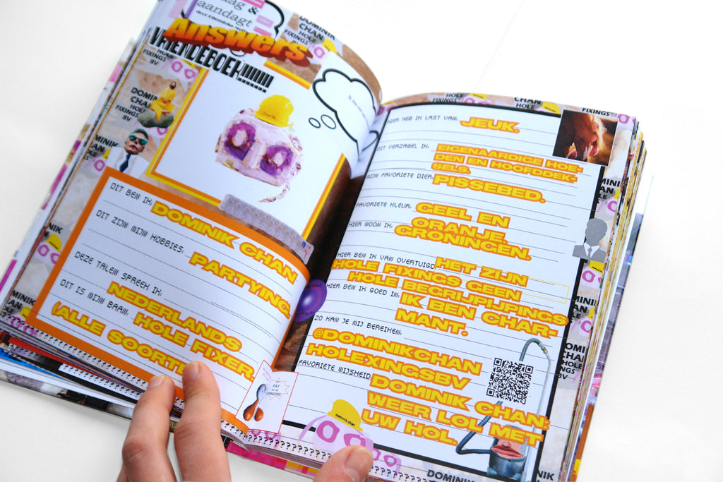 de "vraag en aandagt" IK HEB VRIENDEN vriendeboek