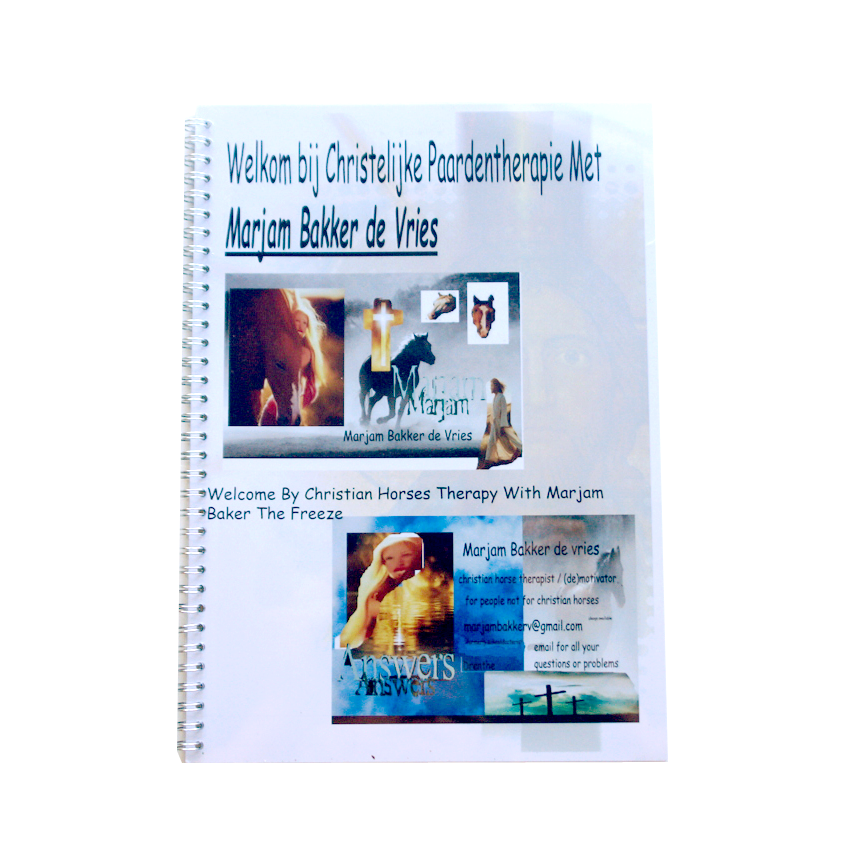 Marjam Bakker de Vries CHRISTIAN HORSETHERAPY brochure